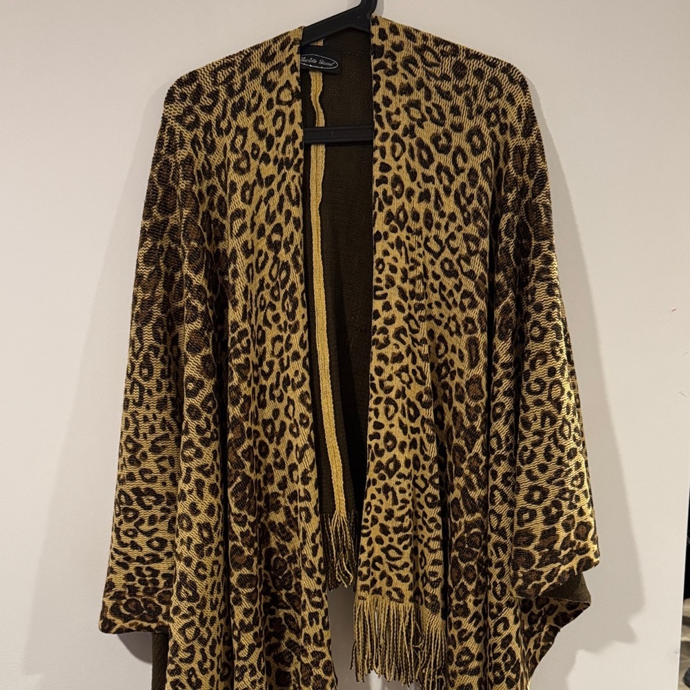 Leopard Print Shawl